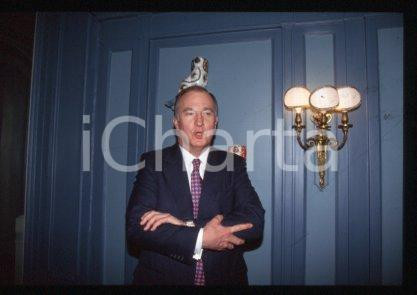 35mm vintage slide* 1990 ca MILAN President of MOODY's John Augustus BOHN (14)