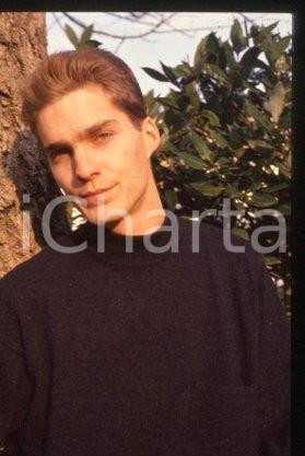 35mm vintage slide* 1992 ca ITALY TV VERNICE FRESCA Portrait of Derek SIMONS 10
