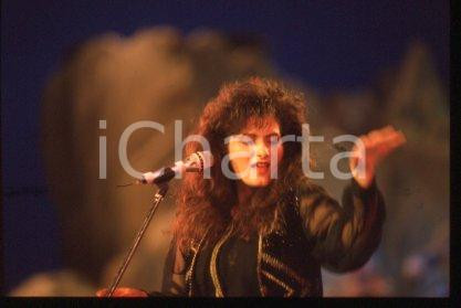 35mm vintage slide* 1990 SANREMO Neapolitan singer "FAVOLANDO" Rosè CRISCI (15)