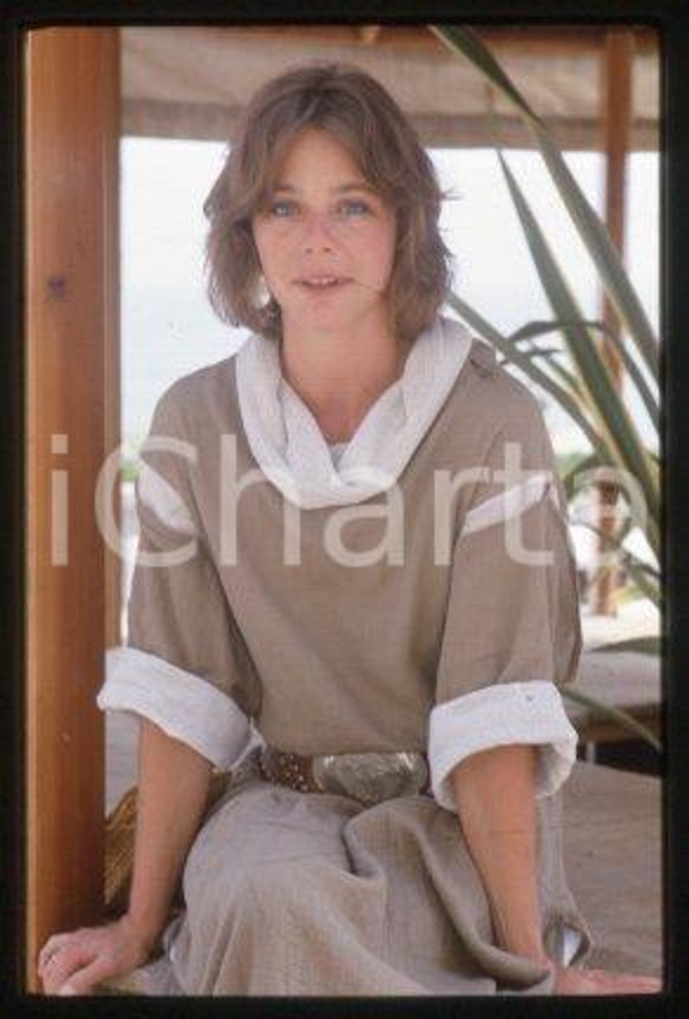 35mm vintage slide* 1986 ca ITALY Portrait of an american actress Susan DEY (35)
