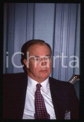 35mm vintage slide* 1990 ca MILAN President of MOODY's John Augustus BOHN (17)