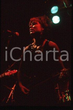 35mm vintage slide* 1993 ca MILAN Canadian singer Nan VERNON (1)