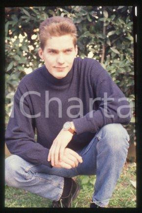 35mm vintage slide* 1992 ca ITALY TV VERNICE FRESCA Portrait of Derek SIMONS (4)