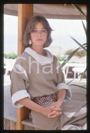 35mm vintage slide* 1986 ca ITALY Portrait of an american actress Susan DEY (38)