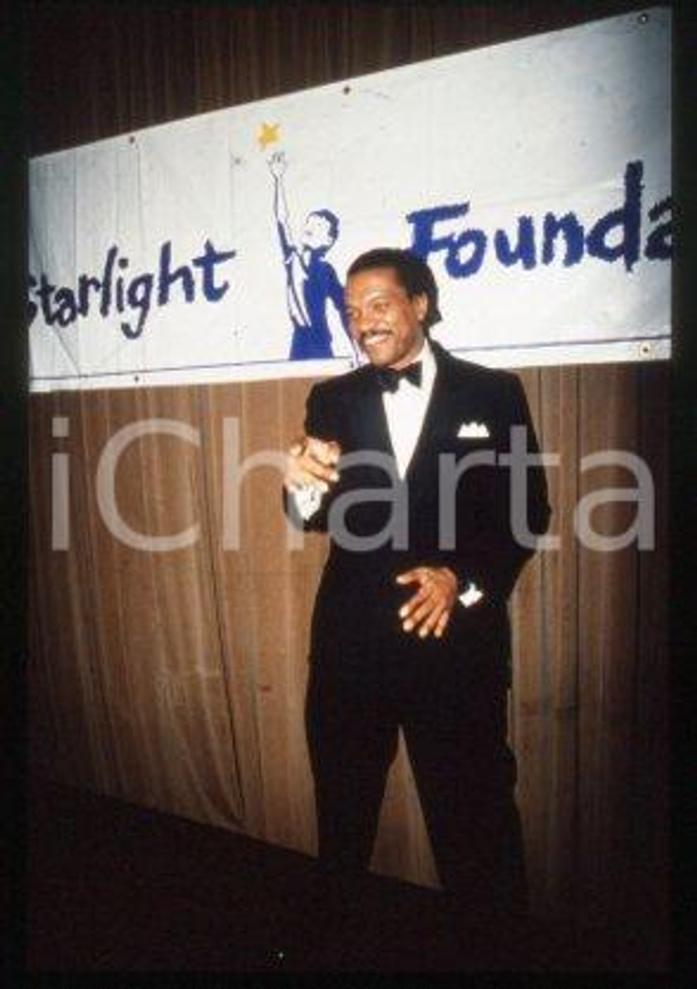 35mm vintage slide* 1989 NEW YORK Starlight Foundation Billy Dee WILLIAMS (4)