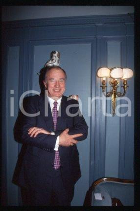 35mm vintage slide* 1990 ca MILAN President of MOODY's John Augustus BOHN (13)