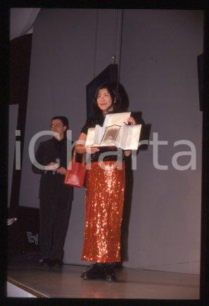 35mm vintage slide* 1993 ca ITALY Literary Prize writer Banana YOSHIMOTO (15)