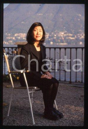 35mm vintage slide* 1993 ca LAKE COMO ITALY Japanese writer Banana YOSHIMOTO (4)