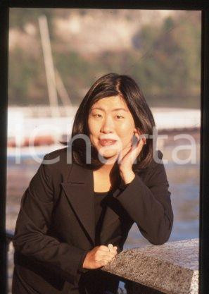 35mm vintage slide* 1993 ca LAKE COMO ITALY Japanese writer Banana YOSHIMOTO (3)