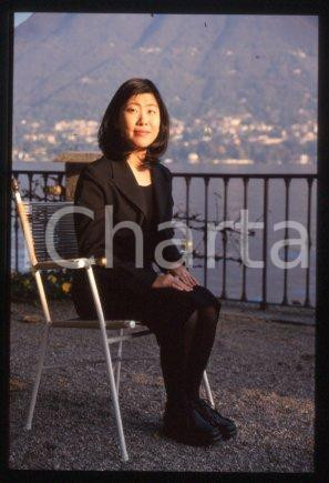 35mm vintage slide* 1993 ca LAKE COMO ITALY Japanese writer Banana YOSHIMOTO (5)
