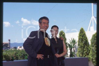 35mm vintage slide* 1996 CANNES Film Festival director Chen KAIGE & Gong LI (51)