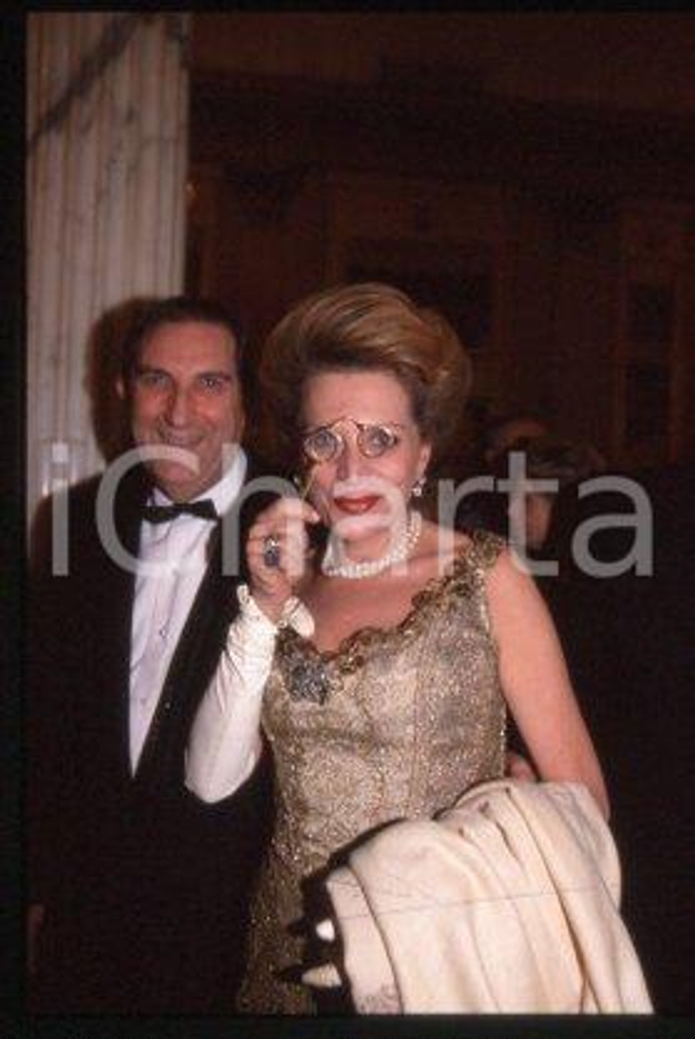 35mm vintage slide* 1995 ca ITALY Fashion designer Raffaella CURIEL (25)