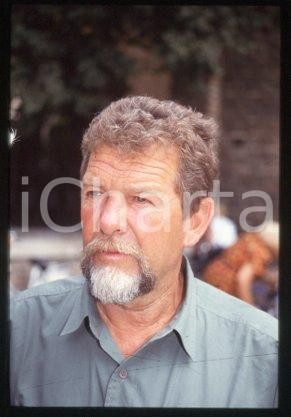 35mm vintage slide* 1990 ca ITALY Skipper & sports commentator Cino RICCI (15)