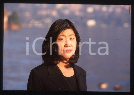 35mm vintage slide* 1993 ca LAKE COMO ITALY Japanese writer Banana YOSHIMOTO 13