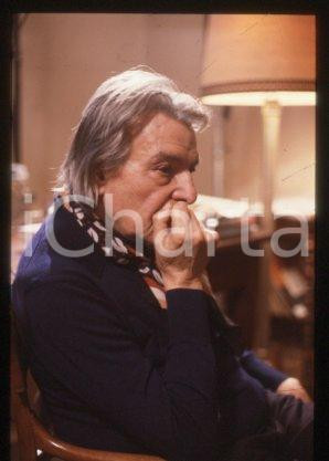 35mm vintage slide* 1986 ITALIA Ritratto del regista teatrale Gianni SANTUCCIO 3