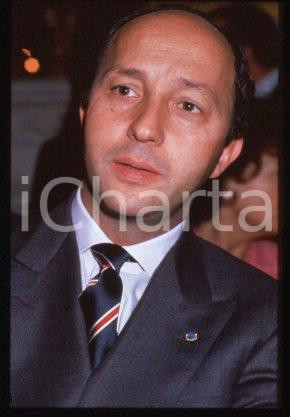 35mm vintage slide* 1986 FRANCE Portrait of politician Laurent FABIUS (3)