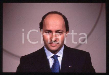 35mm vintage slide* 1990 FRANCE Portrait of politician Laurent FABIUS (2)