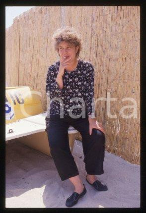 35mm vintage slide* 1990 ca ITALIA Fiorella INFASCELLI Ritratto regista (17)