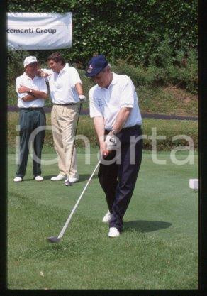 35mm vintage slide* 1989 ca ITALY ITALCEMENTI Banker David René de ROTHSCHILD 37