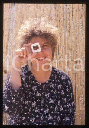 35mm vintage slide* 1990 ca ITALIA Fiorella INFASCELLI Ritratto regista (21)