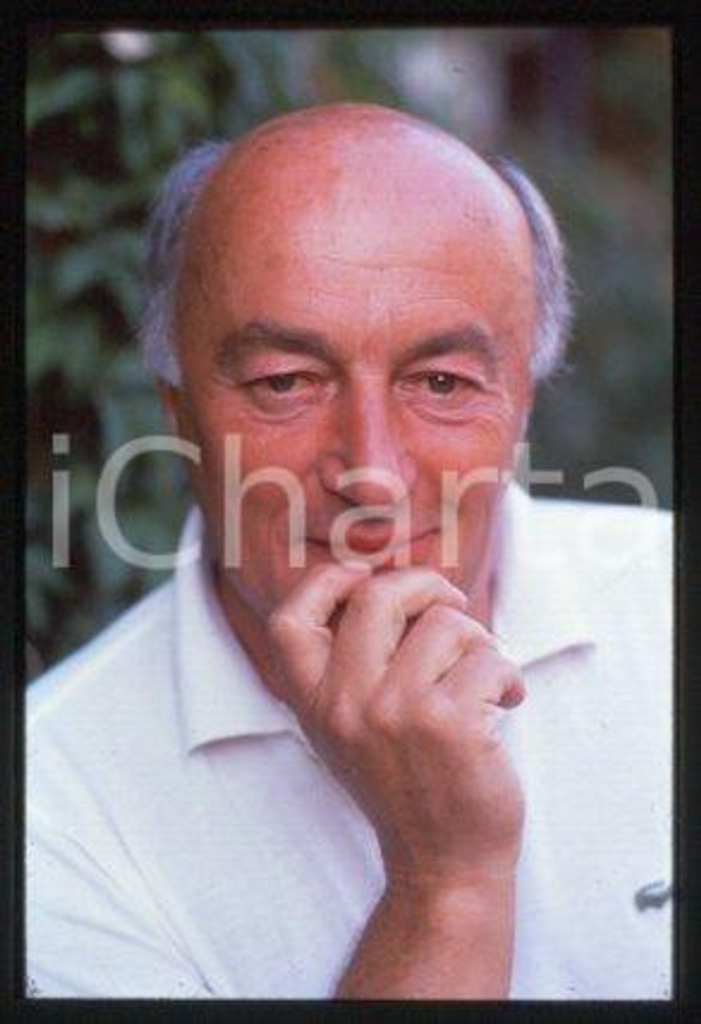 35mm vintage slide* 1989 FESTIVAL DI DEAUVILLE Jean CURTELIN attore e regista 1