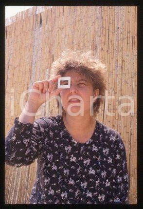 35mm vintage slide* 1990 ca ITALIA Fiorella INFASCELLI Ritratto regista (18)