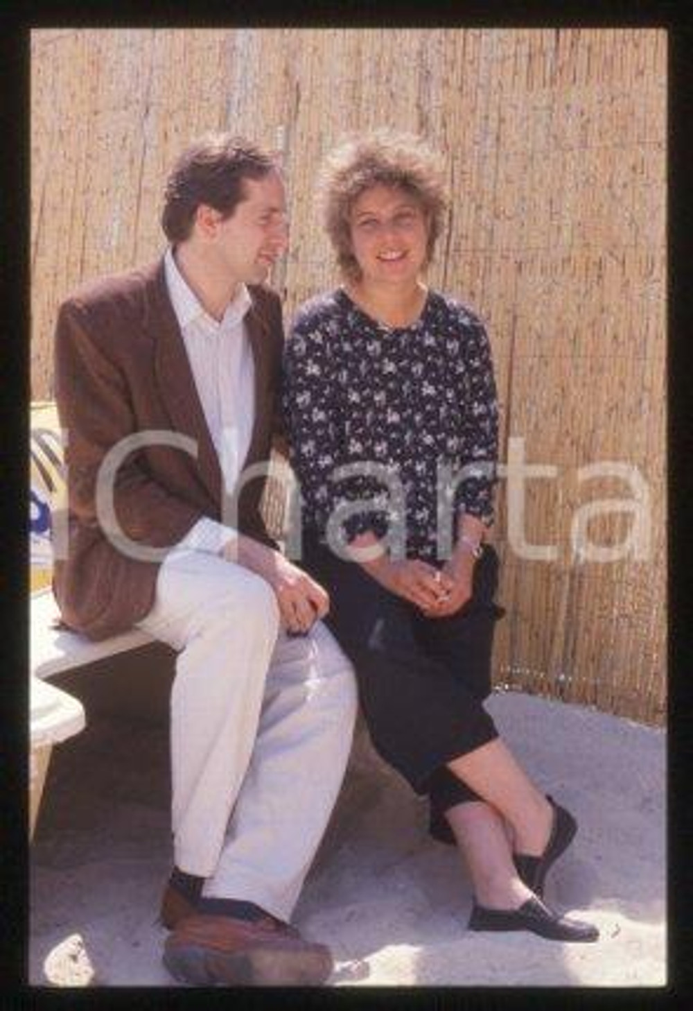35mm vintage slide* 1990 ca ITALIA Fiorella INFASCELLI & Vanni RICOTTINI (27)
