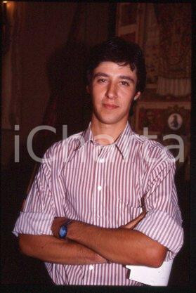 35mm vintage slide* 1990 ca MILAN Northern League politician Marco FERRADINI (8)