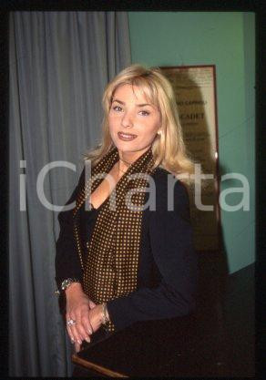 35mm vintage slide* 1988 ca ITALY Portrait of an actress Alessandra CARELLA (18)
