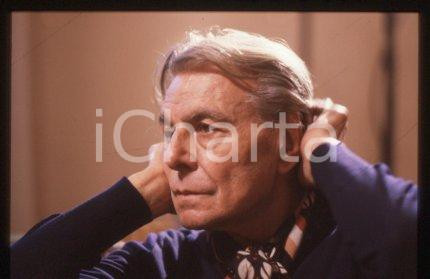 35mm vintage slide* 1986 ITALIA Ritratto del regista teatrale Gianni SANTUCCIO 6