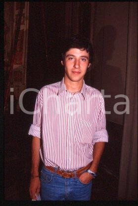 35mm vintage slide* 1990 ca MILAN Northern League politician Marco FERRADINI (5)