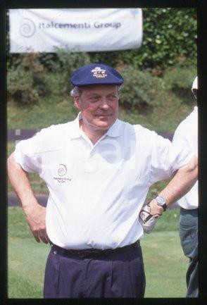 35mm vintage slide* 1989 ca ITALY ITALCEMENTI Banker David René de ROTHSCHILD 30