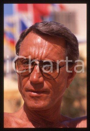 35mm vintage slide* 1989 ca CANNES an American actor Roy SCHEIDER (1)