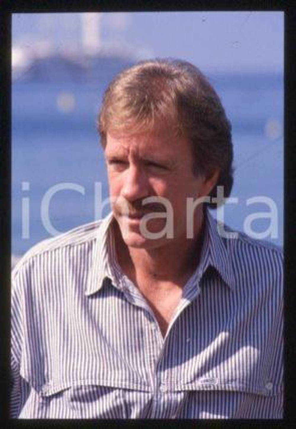 35mm vintage slide* 1985 ca CINEMA Ritratto dell'attore Chuck NORRIS (10)
