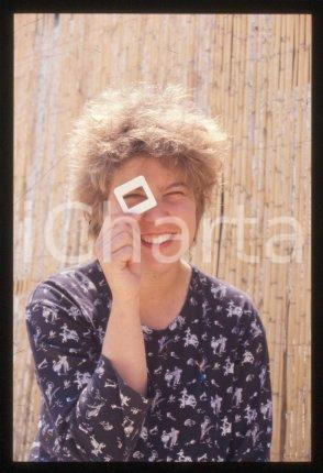 35mm vintage slide* 1990 ca ITALIA Fiorella INFASCELLI Ritratto regista (23)