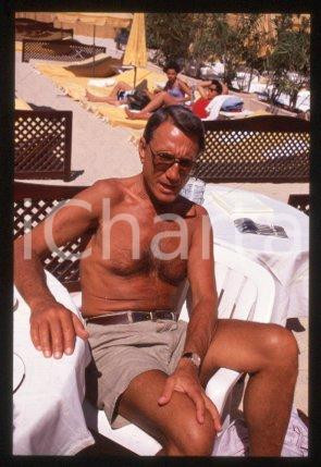 35mm vintage slide* 1989 ca CANNES an American actor Roy SCHEIDER (14)