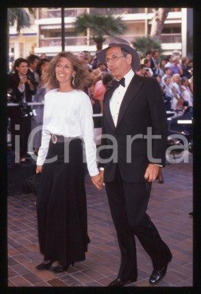 35mm vintage slide* 1989 CANNES Festival Jerry SCHATZBERG & Maureen KERWIN (30)