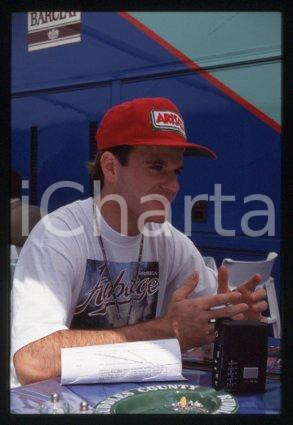35mm vintage slide* 1993 ca F1 Jordan Hart 193 Rubens BARRICHELLO (11)