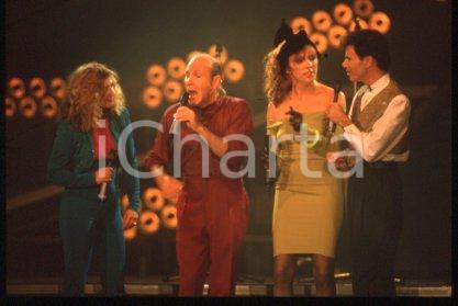 35mm vintage slide* 1988 ca PALAROCK a concert of THE MANHATTAN TRANSFER (48)