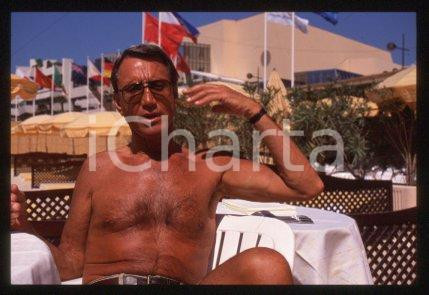 35mm vintage slide* 1989 ca CANNES an American actor Roy SCHEIDER (30)