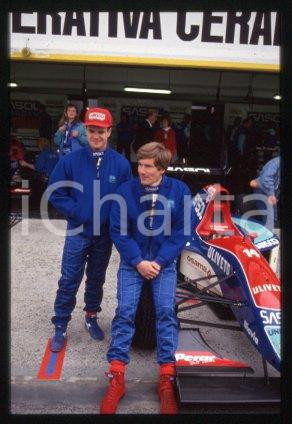 35mm vintage slide* 1993 F1 Jordan Hart 193 Rubens BARRICHELLO Thierry BOUTSEN 6