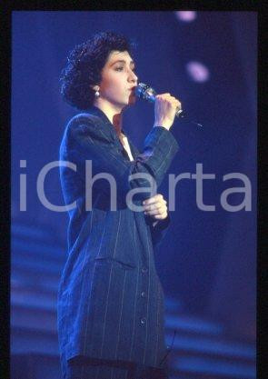 35mm vintage slide* 1988 ca ITALY Singer-songwriter Andrea MIRO (9)