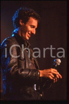 35mm vintage slide* 1986 ca MUSIC "BOOMTOWN" American rock DAVID & DAVID (2)