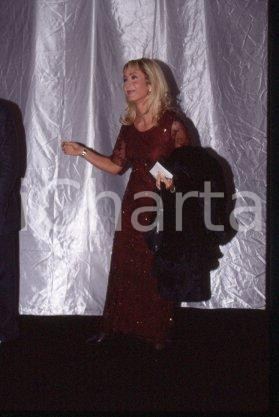 35mm vintage slide* 1995 ca ITALY TV Presenter & actress Terri SCHIAVO (19)