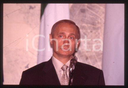 35mm vintage slide* 2000 MILAN the President of Russia Vladimir PUTIN (8)