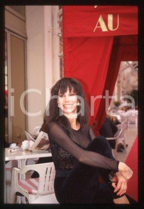 35mm vintage slide* 1980 ca CANNES Fouquet's - Portrait of Toni AMBER (14)