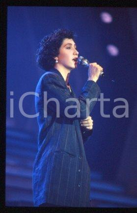 35mm vintage slide* 1988 ca ITALY Singer-songwriter Andrea MIRO (8)