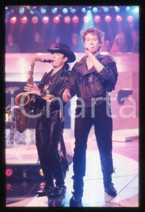 35mm vintage slide* 1986 THE PSYCHEDELIC FURS British musician Richard BUTLER 19