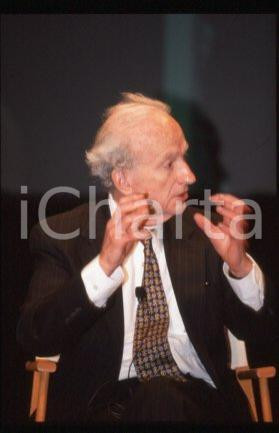 35mm vintage slide* 2000 ca MILAN Nobel laureate in economics Gary BECKER (10)