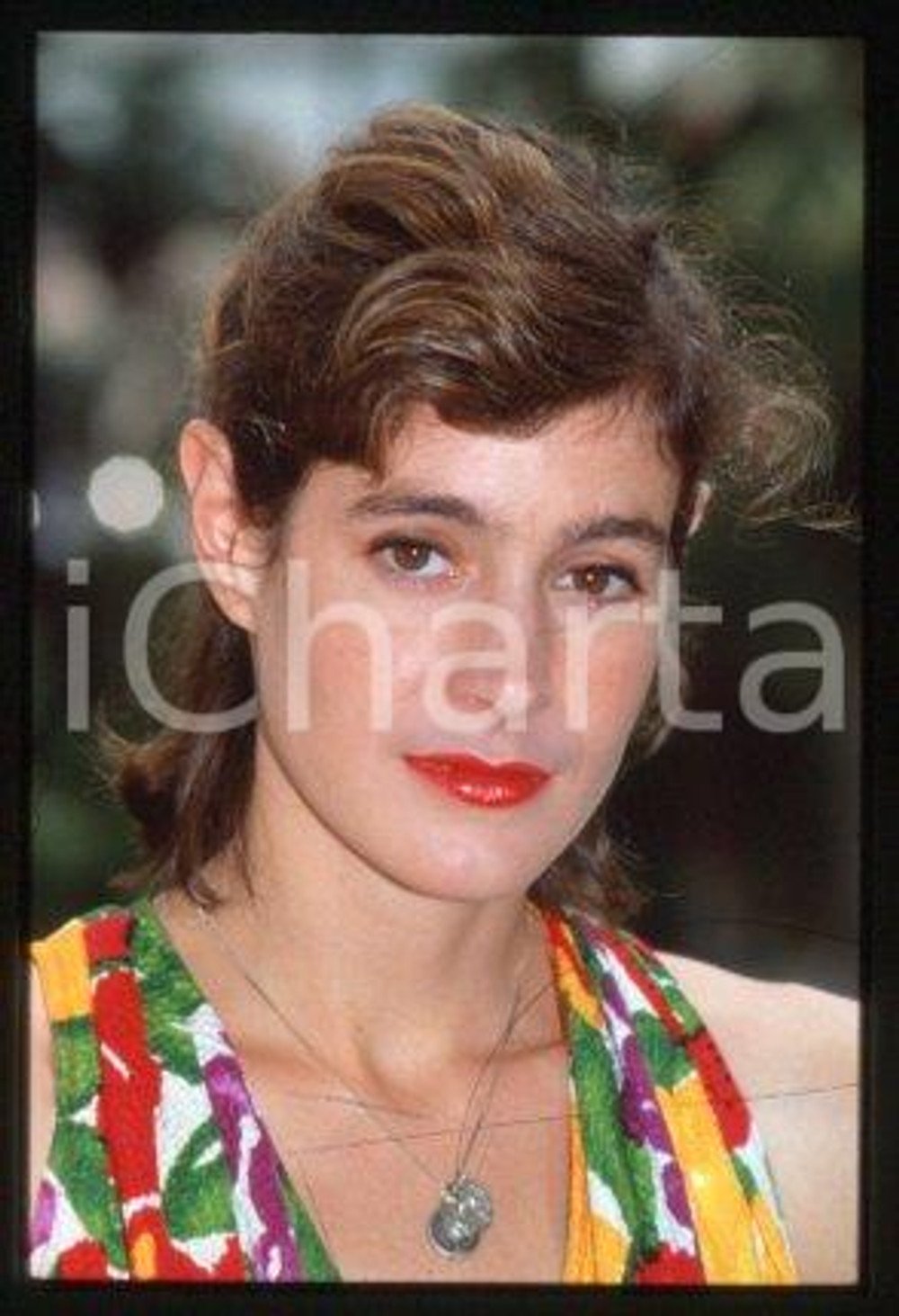 35mm vintage slide* 1990 CANNES Film Festival Sean YOUNG American actress (3)